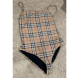 Burberry Vintage Check Swimsuit size Medium